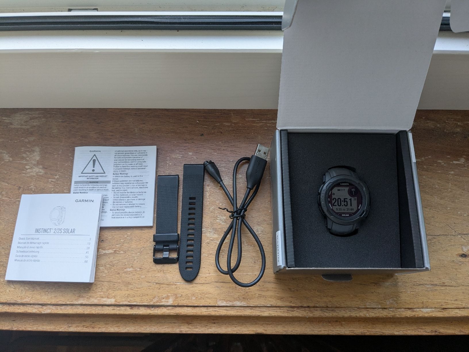 Garmin Smartwatch: Garmin Instict 2s Solar – Usato da Mollis venduto da sim_995m 1