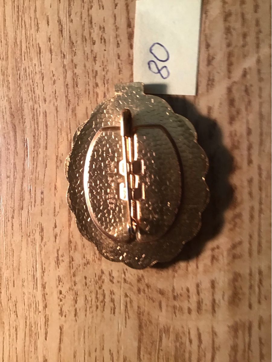 Basler Placchette & Badge: Goldplakette 1980 – Usato da Arlesheim venduto da printz01 1