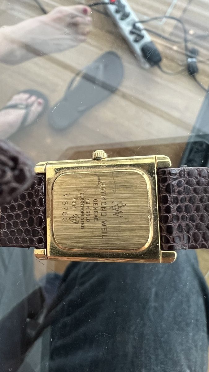 Raymond Weil Orologi: Raymond Weil, 18 K Gold plaited  – Usato da Zürich venduto da Gianni 1