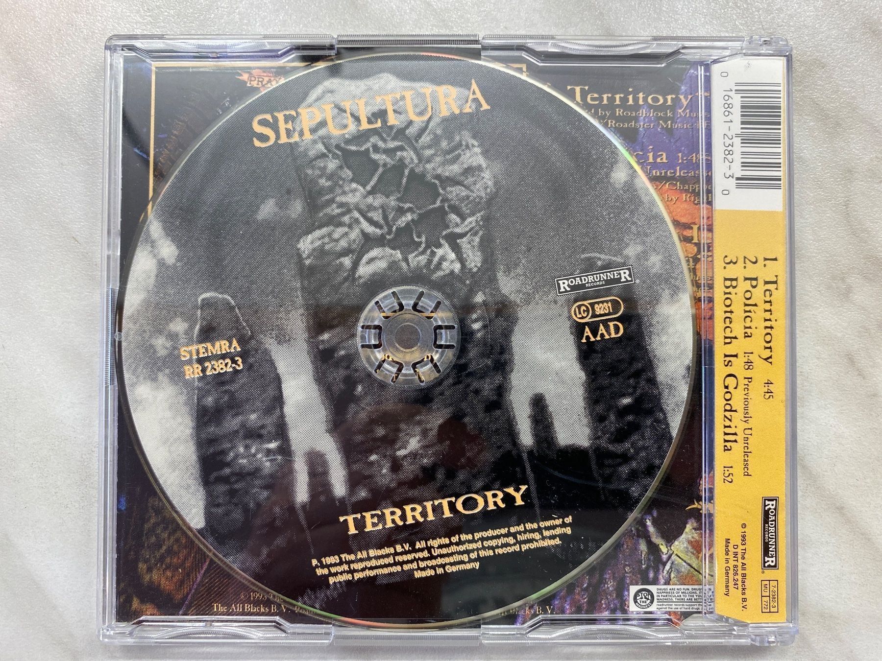CD: Sepultura Territory CD-Single – Nuovo (secondo la descrizione) da Aigle venduto da St_anger 1