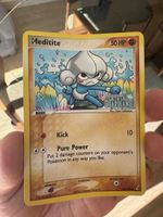 Pokemon Card 2006 Meditite Crystal Guardians #56