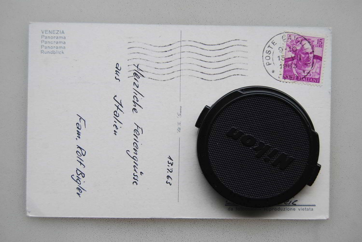Cartes postales: AK Venezia - panorama, 1963 – D'occasion à Rüfenacht BE par Toro06 1