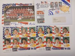 Schweizer Fussball WM '94 USA - Autogramme & Gruss! (54)