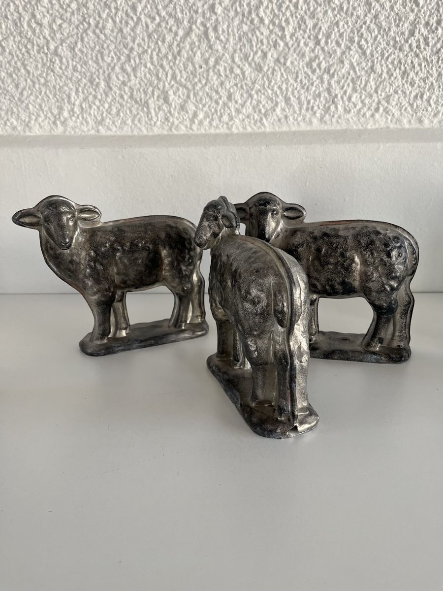Statuette: 5 Stk. Schafe aus Kunststoff – Usato da Wetzikon ZH venduto da seli03 6