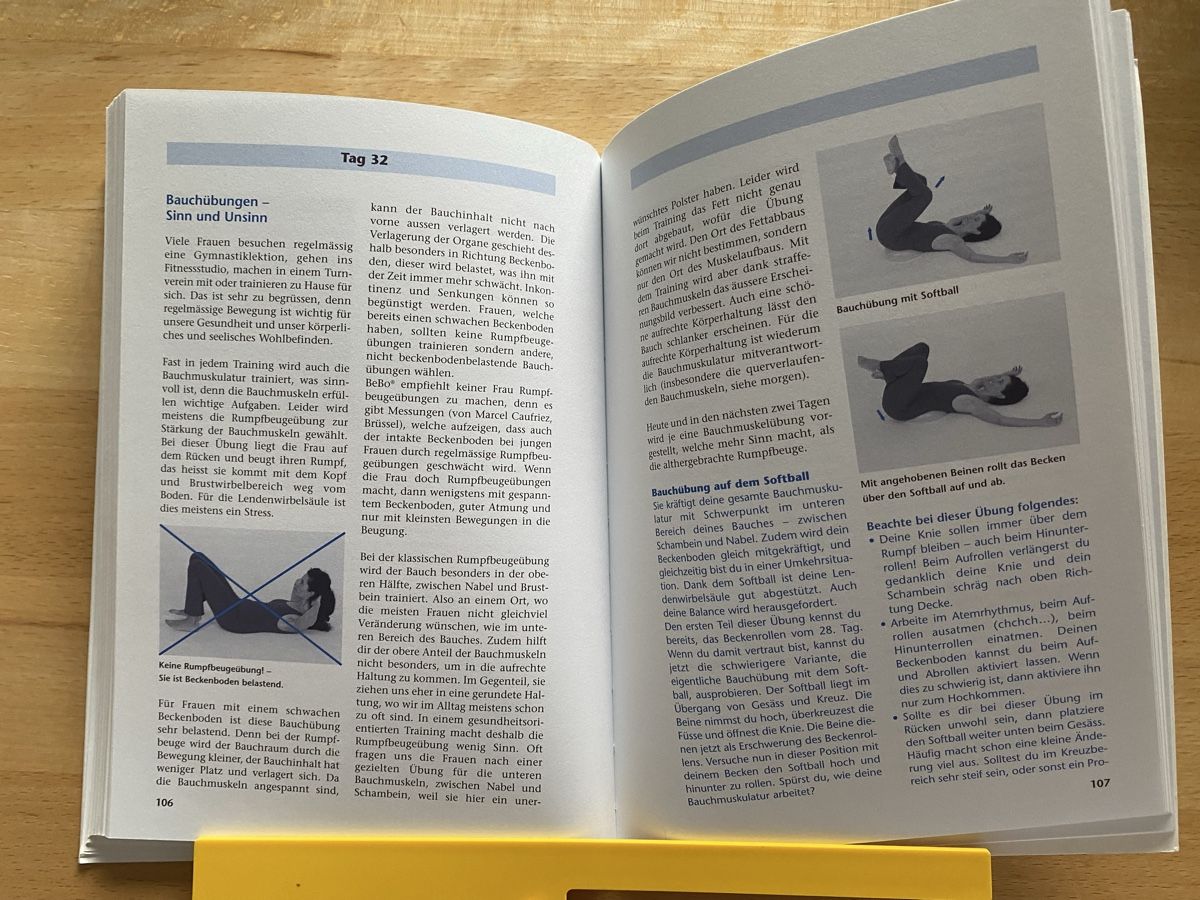 Libri: Entdeckungsreise zur weiblichen Mitte/Beckenbodentraining – Usato da Schwarzenburg venduto da Michellu 9