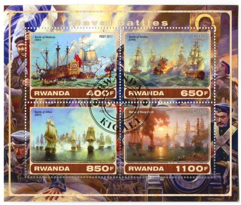 Tous les timbres: Block "Schiffe". Ruanda – Neuf avec emballage d'origine à Basel par Butsch5