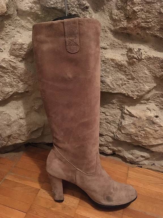Damenschuhe: Wildlederstiefel Damen Grösse 38 – Gebraucht aus Zürich von BuenosAires03 3