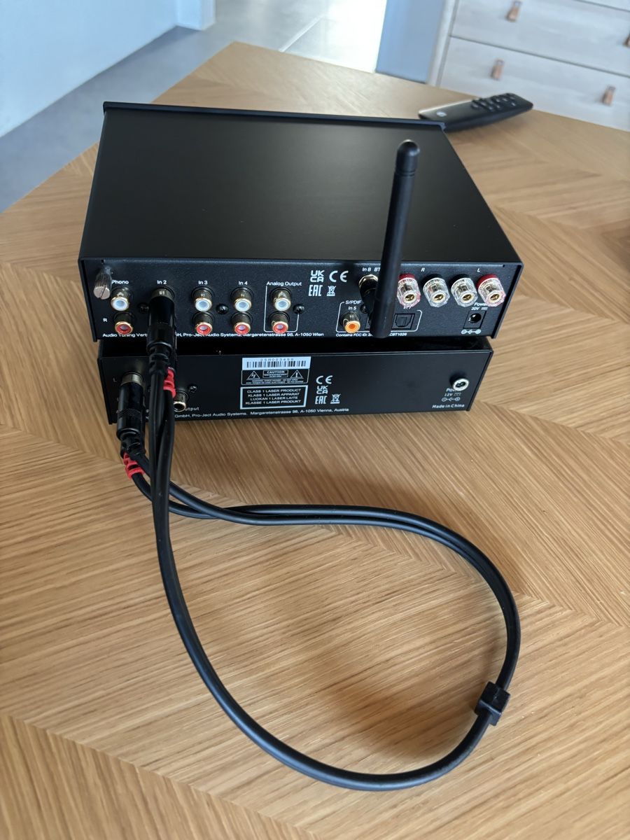 Pro-ject Receiver: Pro-Ject MaiA S3 und CD Box E Set schwarz gebraucht – Neu (gemäss Beschreibung) aus Nussbaumen AG von Marv3 1