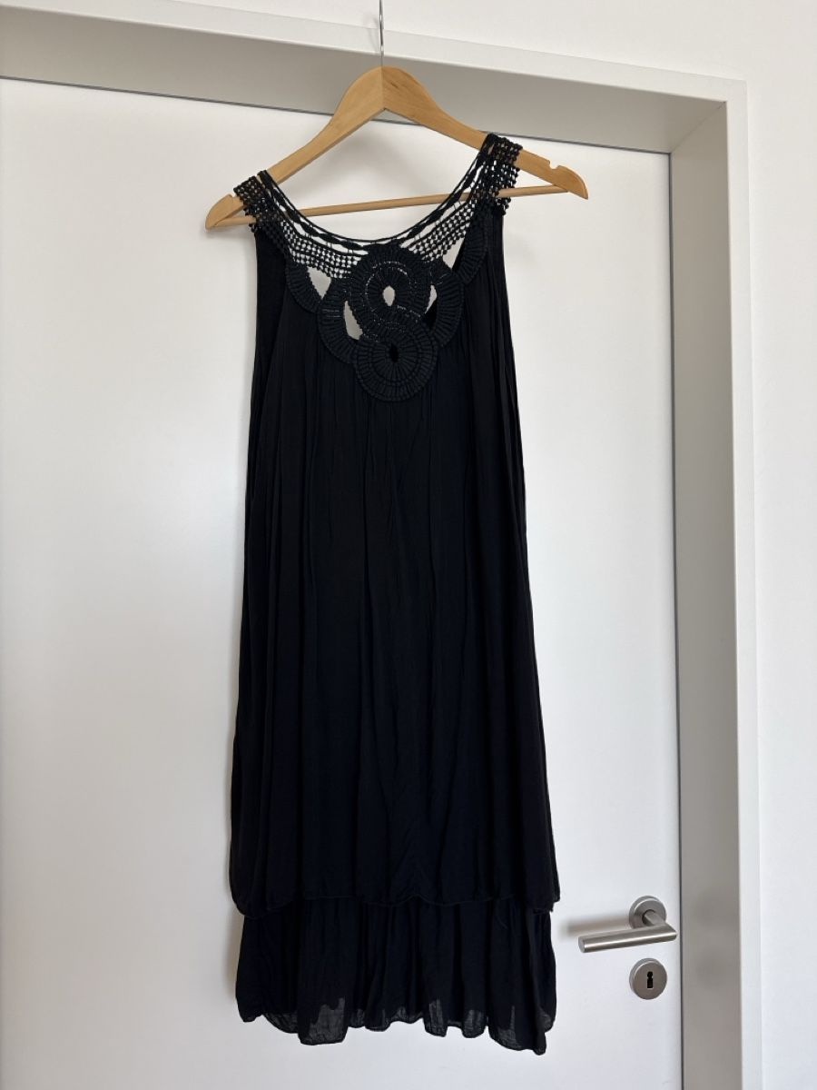 Vestiti: Sommerkleid schwarz Gr. M  Luftig leich – Usato da Wädenswil venduto da Salome0712 1