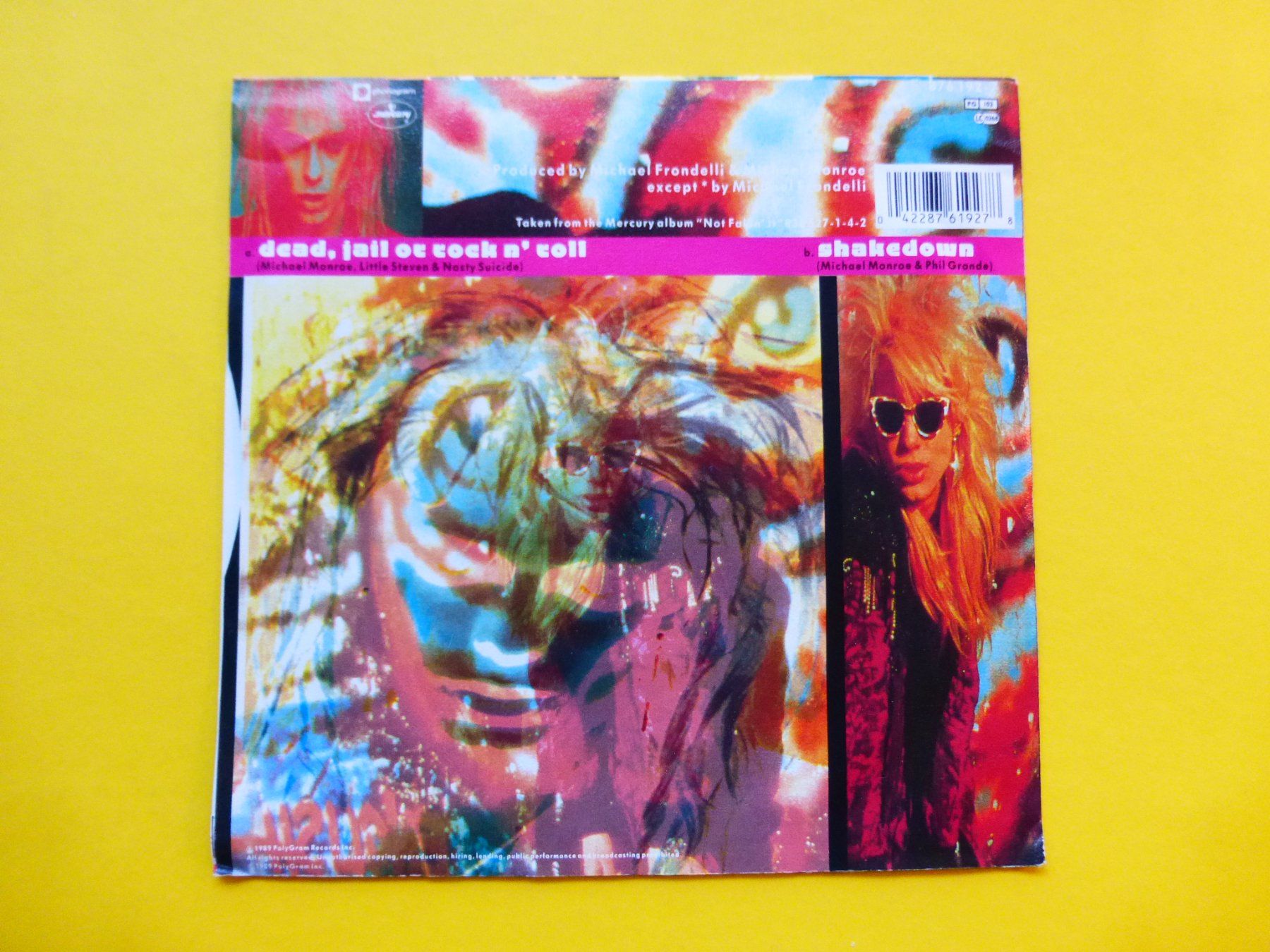 Schallplatten: MICHAEL MONROE 7" DEAD, JAIL OR ROCK N' ROLL – Gebraucht aus Zürich von  1