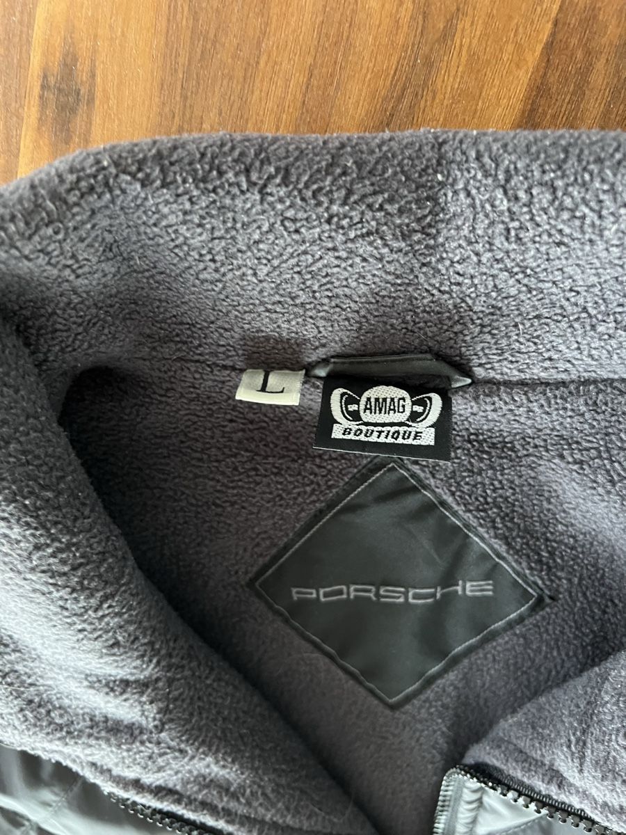 Porsche Giacche: Porsche Jacke Steppjacke Übergangsjacke grau/anthrazit – Usato da Wolfwil venduto da Poulet60 3