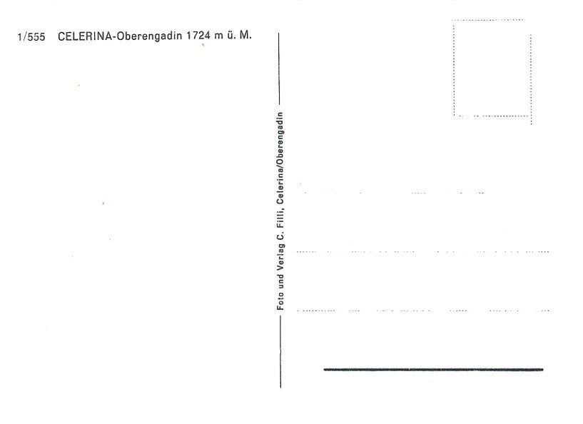 Cartoline postali: AK Celerina - Oberengadin – Nuovo (secondo la descrizione) da Rheinfelden venduto da wil_m7gh 1
