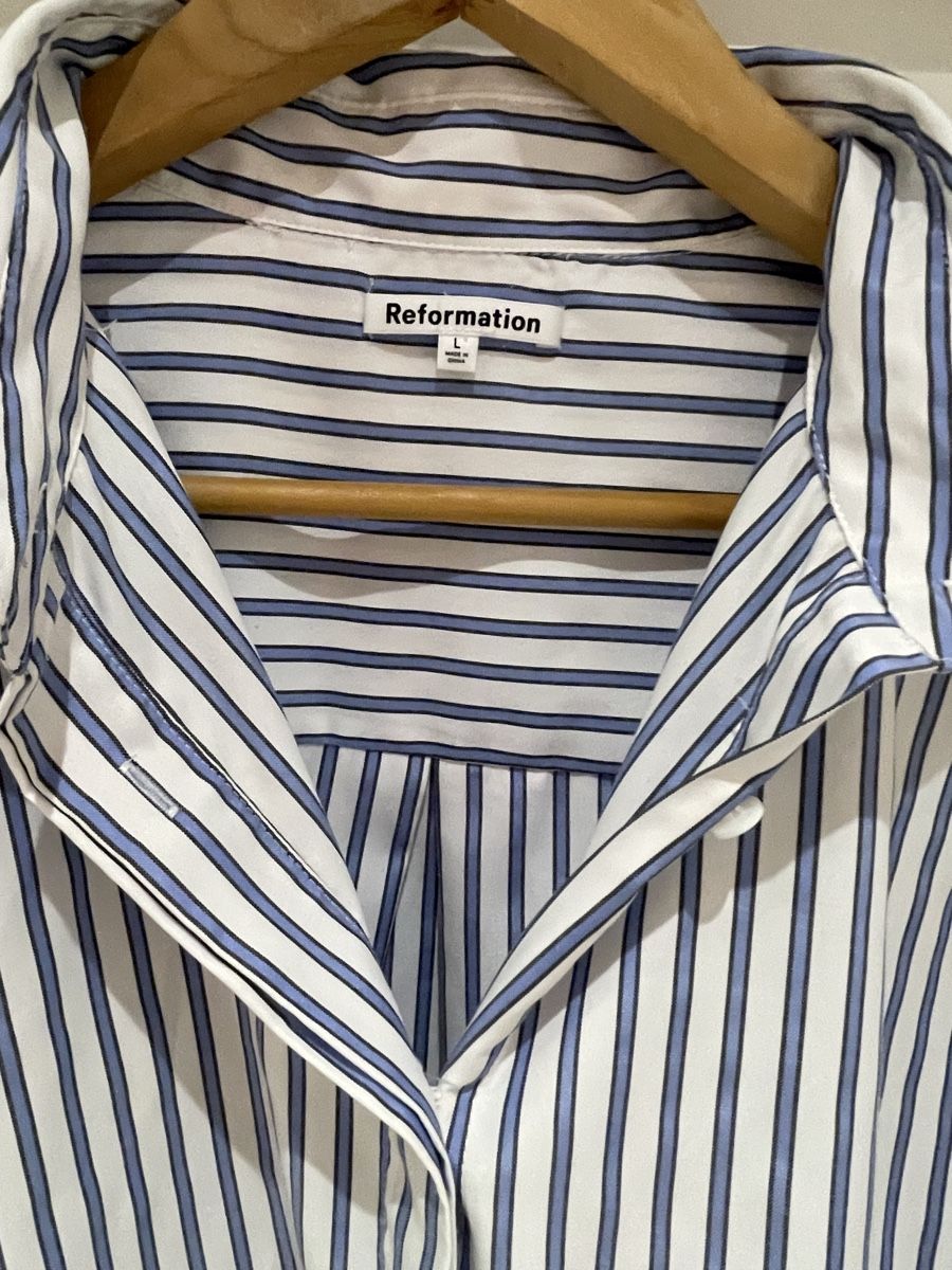 Reformation Chemisiers: Reformation Bluse (oversized, Grösse L) – D'occasion à Mauren par toppiloppi 2