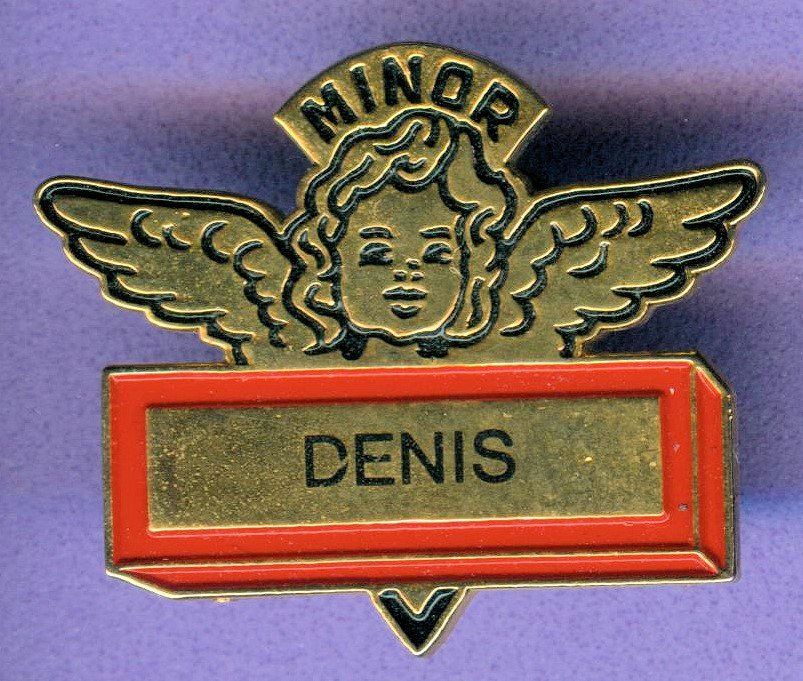 Placchette & Badge: MINOR  DENIS – Usato da Winterthur venduto da Sammleroase