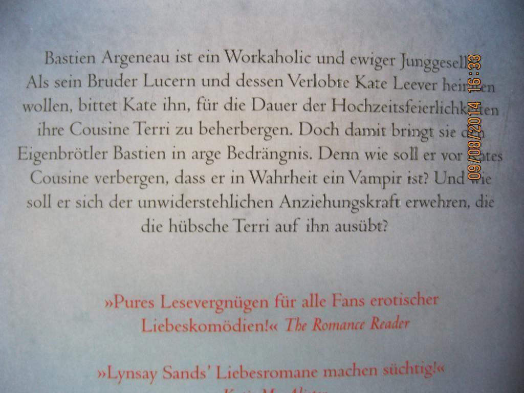 Libri: Lindsay Sands 10x Vampire Romane – Usato da Affoltern am Albis venduto da Sabinezc 9