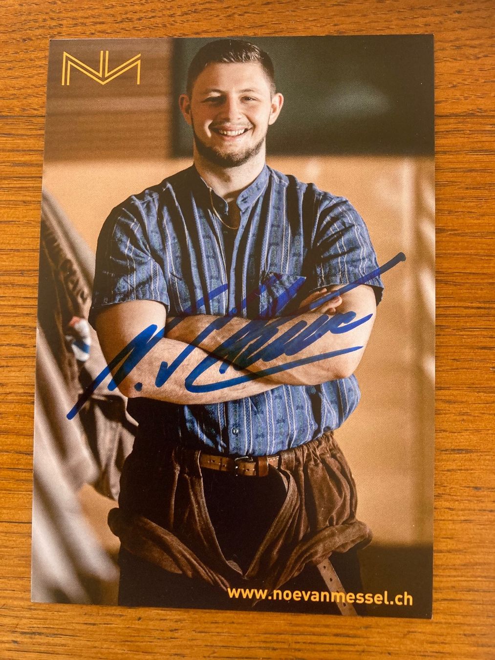 Autografi: Noe van Messel  /  orig. AK – Nuovo (secondo la descrizione) da Lovens venduto da Traktor69