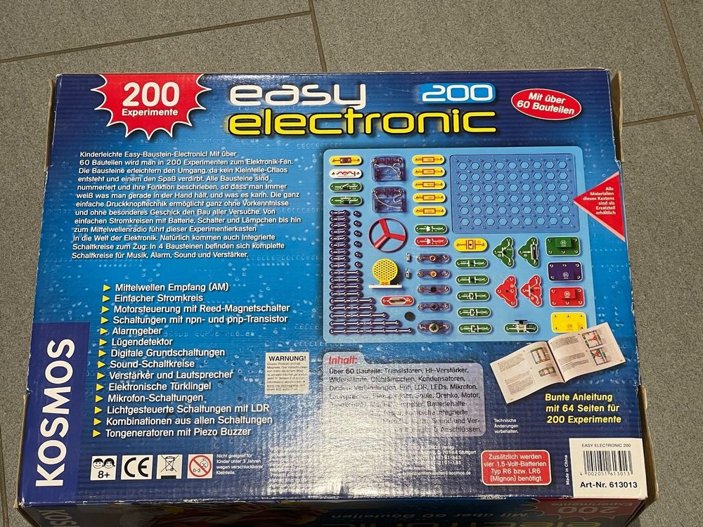 Kosmos Experimentierkasten easy electronic 200 (60 Bauteile) | Kaufen ...