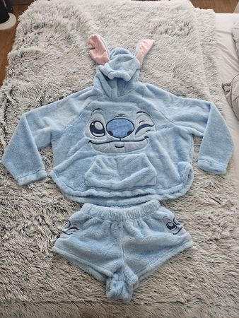 Stitch - Pyjama pilou, haut XS, Bas S, neuf