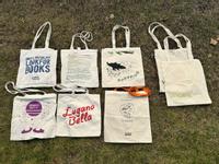 7 Borse in tela / tote bags - Slowdive/ Bad Bonn Kilbi/ Foam