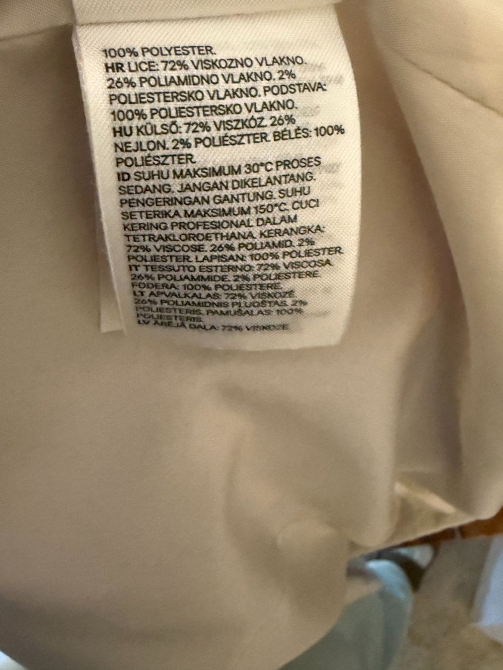 H&M Jacken: Blazer beige von H&M Grösse 40 – Gebraucht aus Basel von zukk_ 5