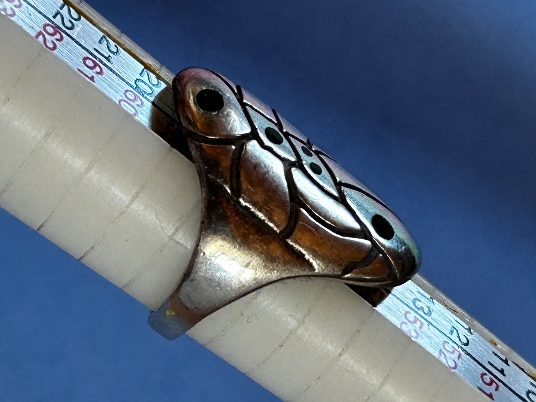 Ringe: Silberring Schmetterlingsflügel (57) – Gebraucht aus Laufen von belleskulptur 7