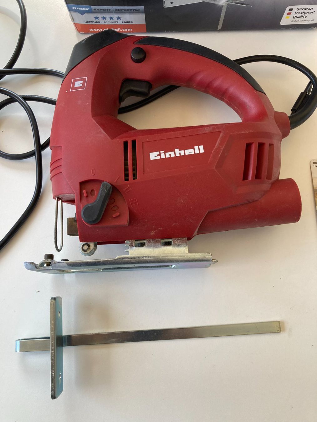 Seghe: Stichsäge Einhell TC-JS 80 600W mit diversen Sägeblättern – Usato da Aarau venduto da cooper05