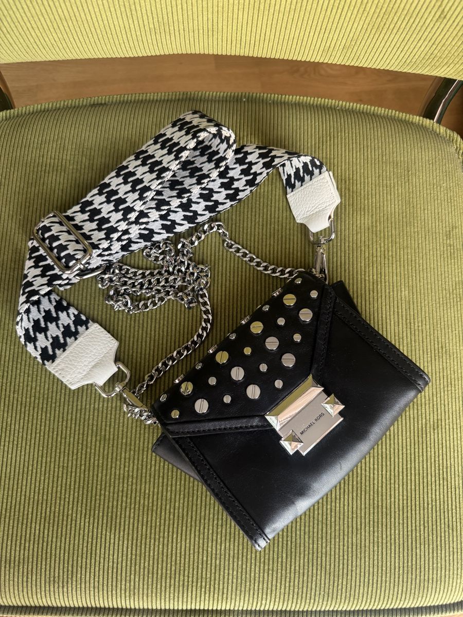 Michael Kors Borse da donna: Michael Kors Handtasche schwarz mit Nieten – Nuovo (secondo la descrizione) da Zürich venduto da van_58nb