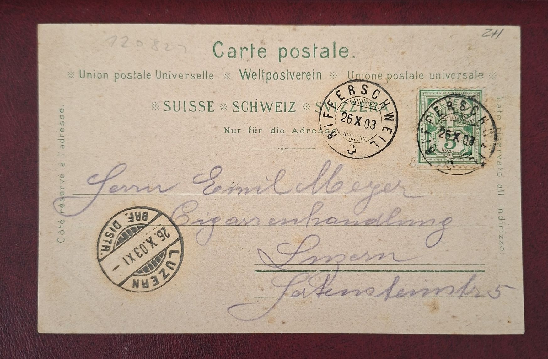 Cartes postales: Gruss aus Rifferswil – D'occasion à Affoltern am Albis par Broki-Albis 1