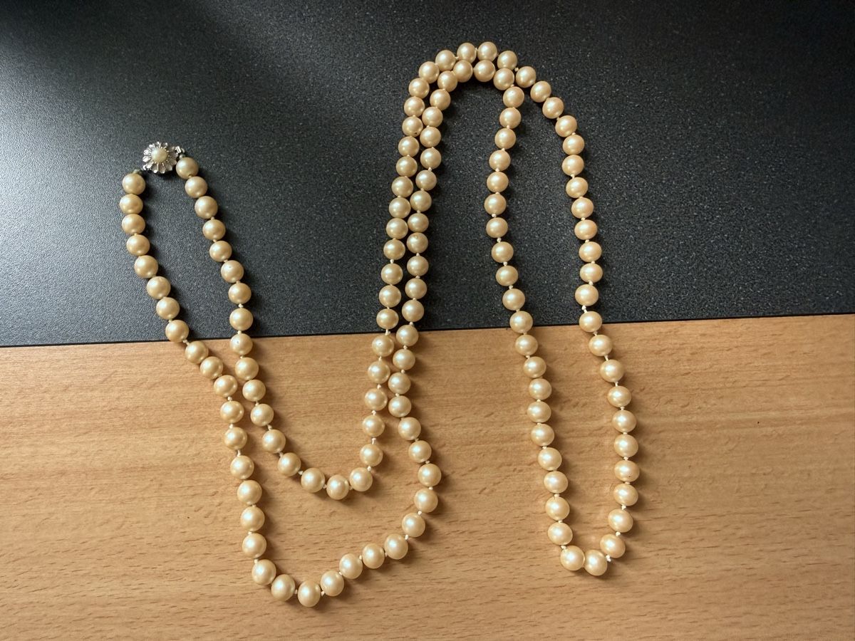 Ketten: Vintage Perlenkette – Gebraucht aus Lamone von LaCantinaMagica 4