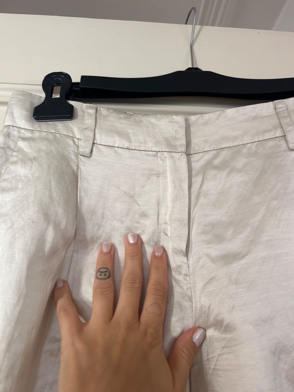 Pantalons: max mara shiny linen pants – D'occasion à basel par wastedworld 3