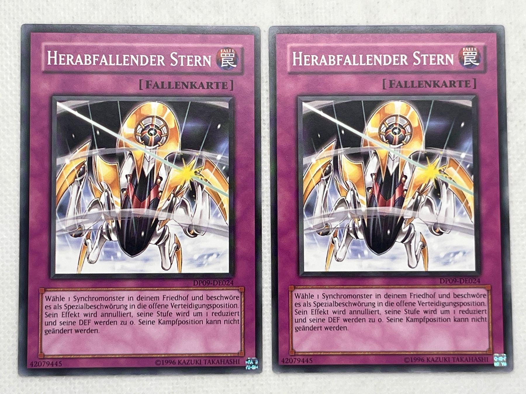 Yugioh Carte collezionabili: Yu-Gi-Oh! Herabfallender Stern DP09-DE024 Deutsch Common unl – Usato da Hinterkappelen venduto da Kim1992