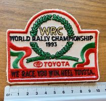 Aufnäher Stick Stoff Patch  Toyota 