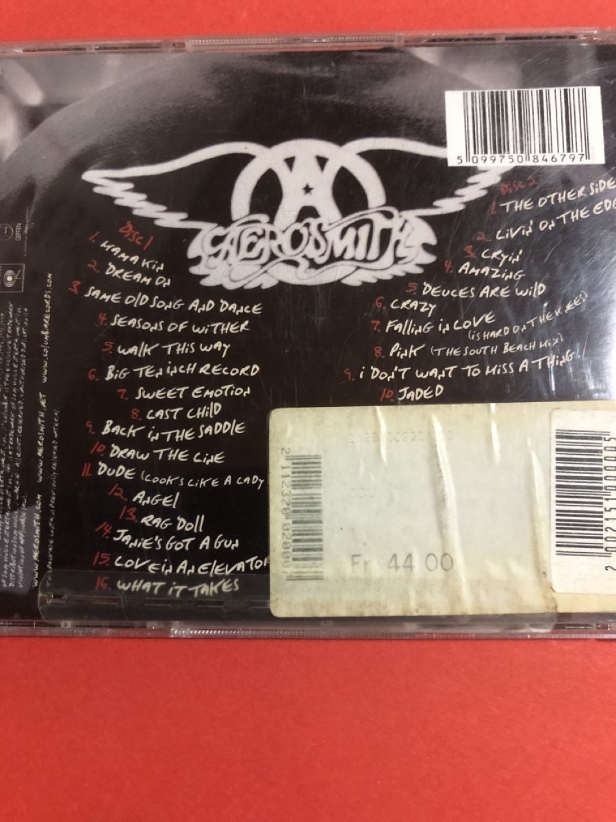 CDs: Aerosmith Ultimate Hits CD  – D'occasion à Flaach par rubo7 3