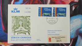 CL36 Enveloppe + Timbre Suisse - Theme Aviation 1980