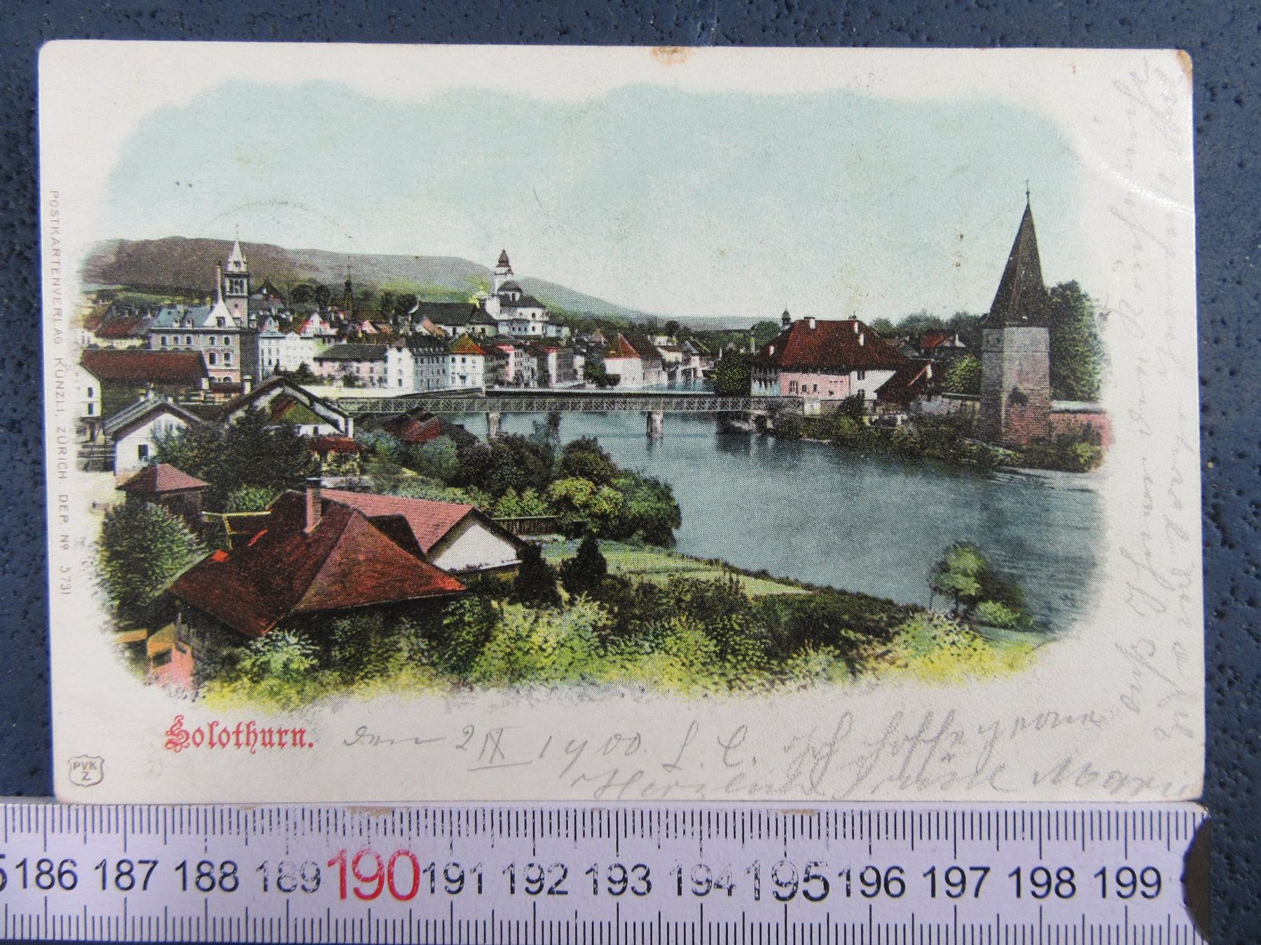 Ansichtskarten: SOLOTHURN 1900 SO AK – Gebraucht aus Ettingen von Hausi4711