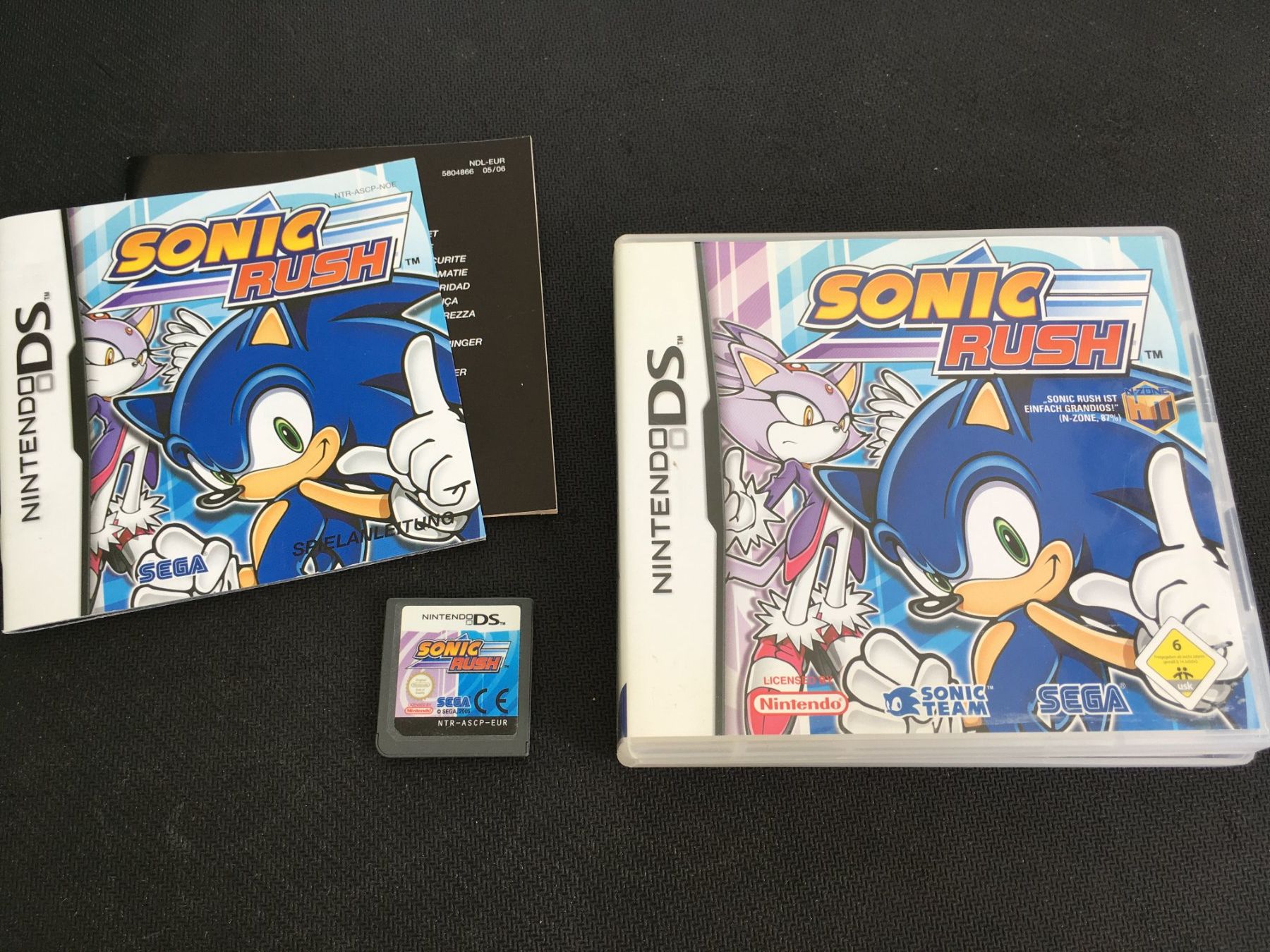 Nintendo Giochi: Sonic Rush - Nintendo DS – Usato da St.Gallen venduto da sjosjo