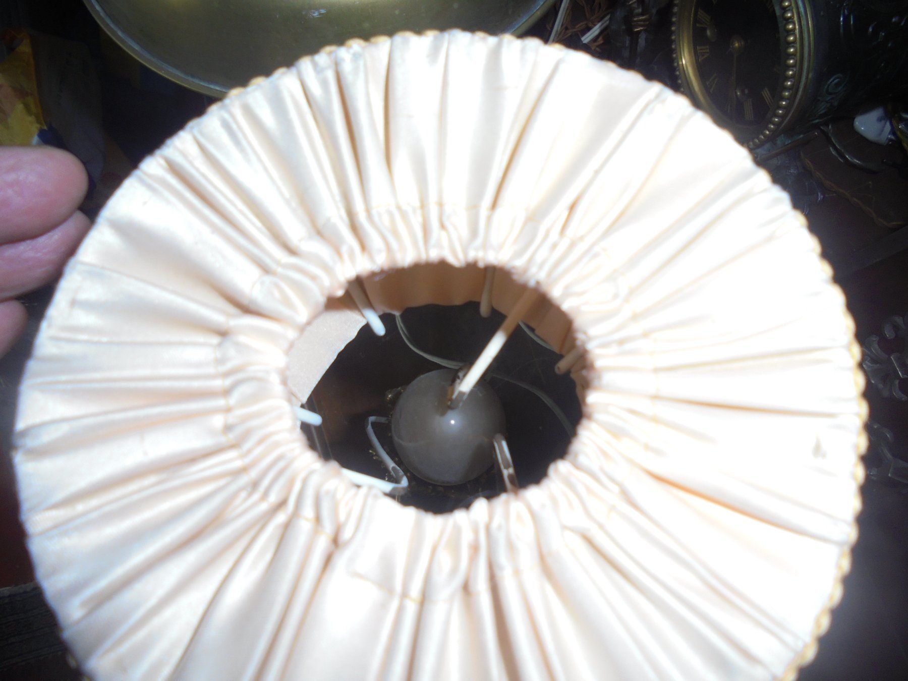 Lampade: Alte Tischlampe ca. 1950 – Usato da Camorino venduto da Hunpete 5