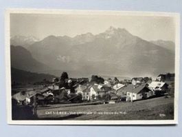 Chesieres Vue generale et les Dents du Midi