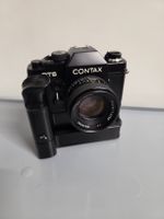 Contax RTS Kamera mit Carl Zeiss Planar 1.4/50 Objektiv