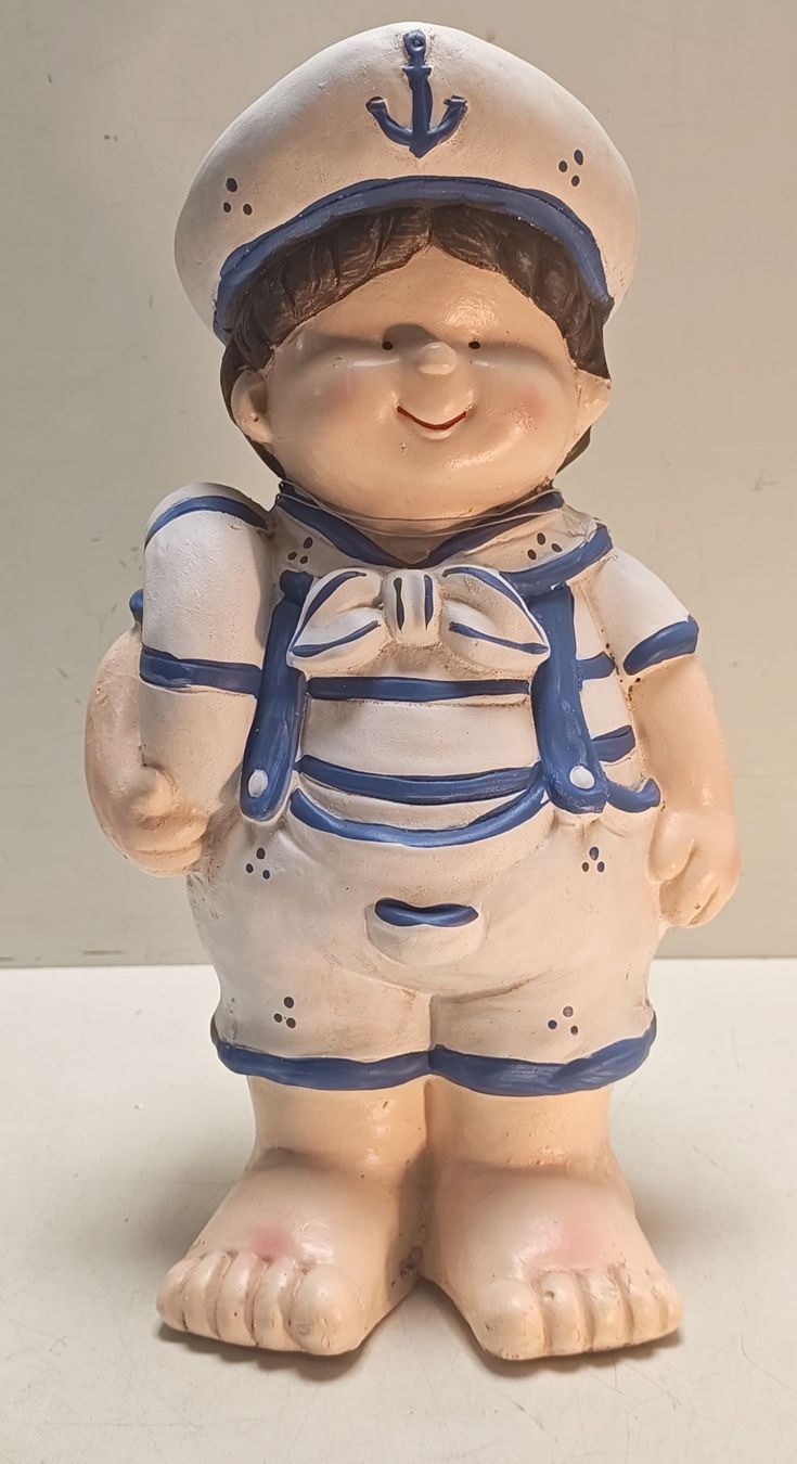 Statuette: Matrosenfigur neu. (nov779) – Nuovo e nell'imballaggio originale da Künten venduto da Schnaepplihuus
