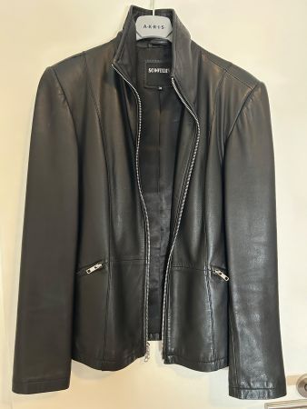 Schwarze SCOOTER! EchtLederjacke, Gr. 36 – Top Zustand!