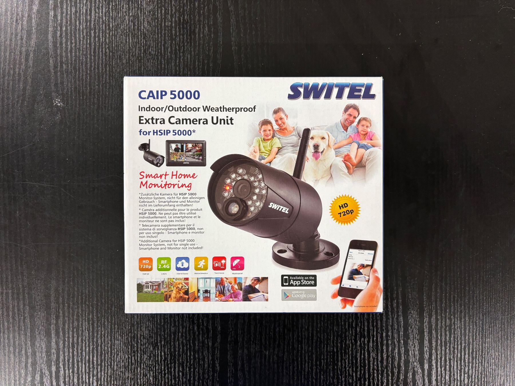 Switel Sistemi d'allarme: Switel CAIP 5000 Extra Camera Unit – Nuovo e nell'imballaggio originale da Arisdorf venduto da pinguin71