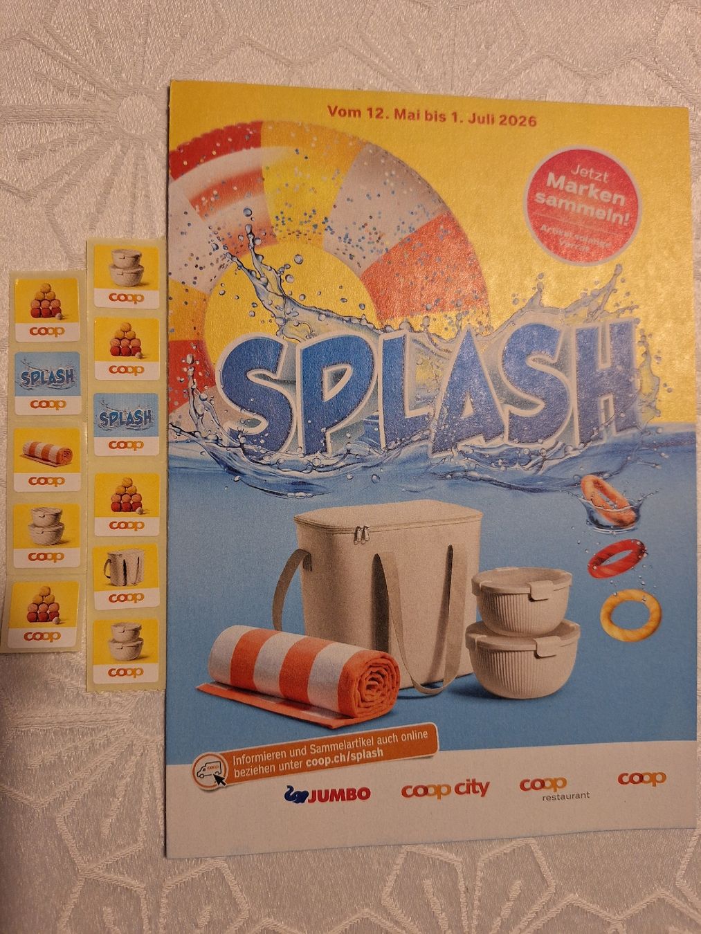 Coop Raccolte di bollini & punti: 11 COOP SPLASH Sammelmarken – Nuovo (secondo la descrizione) da Turgi venduto da Markito0