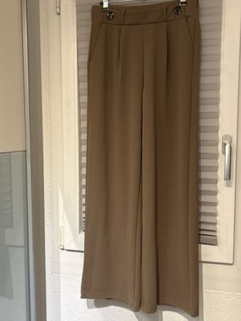 Modische Wide Leg Hose von JDY, Grösse S, taupe