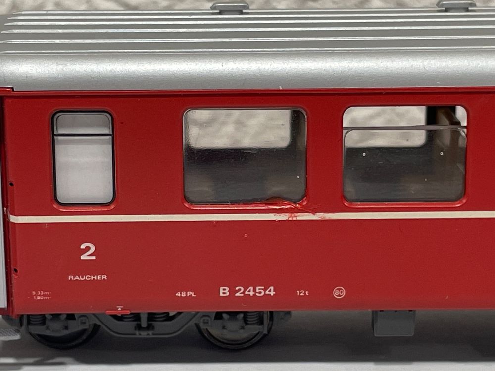Bemo 3255 RhB B 2454 2. Klasse, Personenwagen | Kaufen auf Ricardo