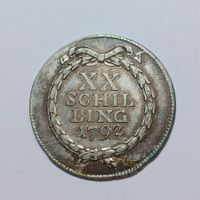 20 Schilling 1792 Zürich