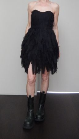 Orig. KAVIAR GAUCHE Cocktail Kleid, Gr. 34-36, 100% Seide