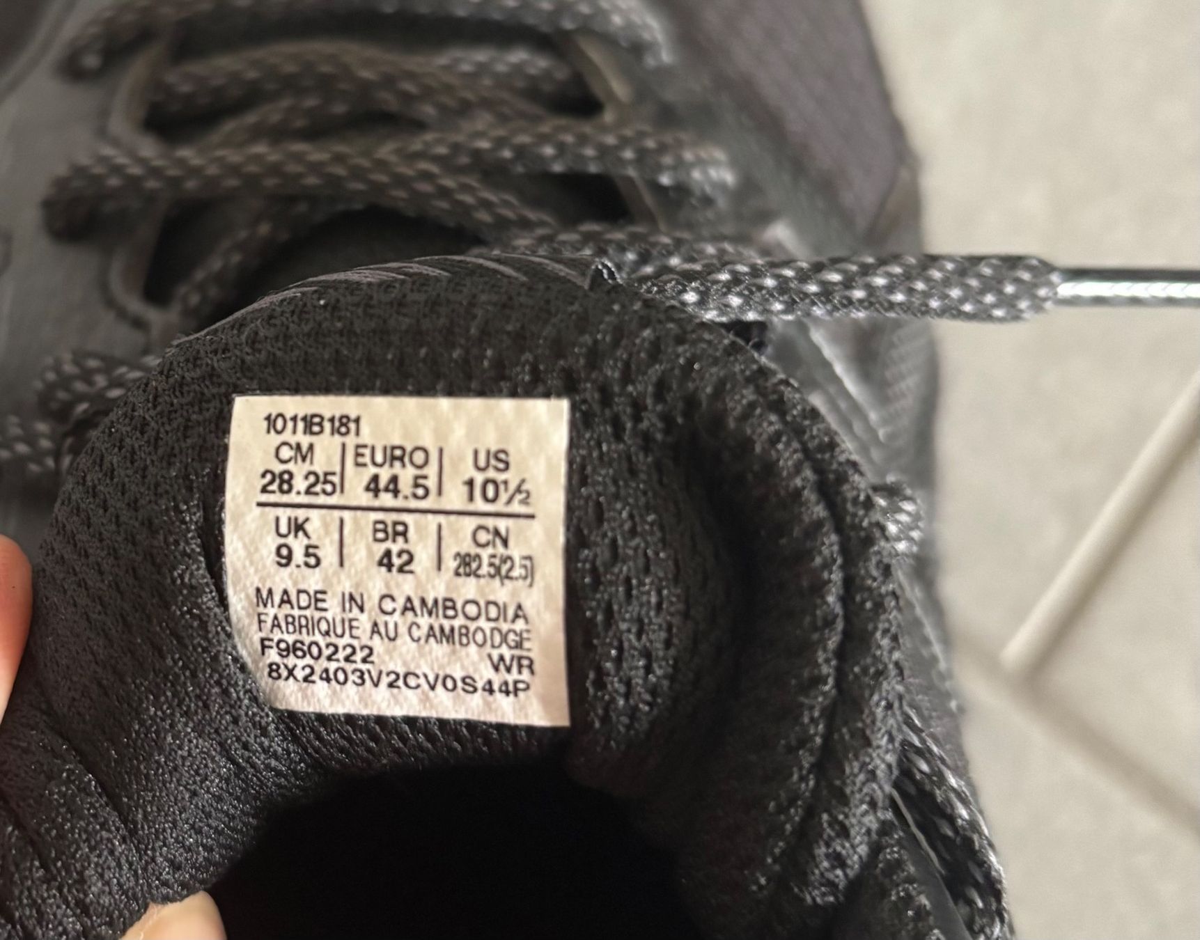 Asics Scarpe da uomo: Asics Trail Scout 2, Gr. 44.5 , schwarz – Usato da Thun venduto da Nortshore0 4