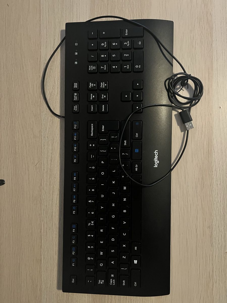 Logitech Tastaturen: Logitech K280e (EN) Corded Keyboard – Gebraucht aus Basel von vxe_fyk8