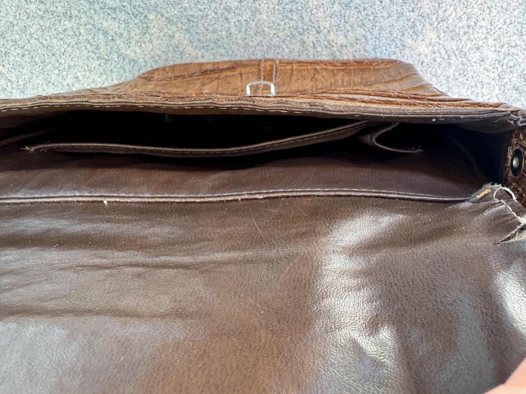 Borse da donna: Vintage Krokodil Leder Tasche – Usato da Geroldswil venduto da Jeremy11 3